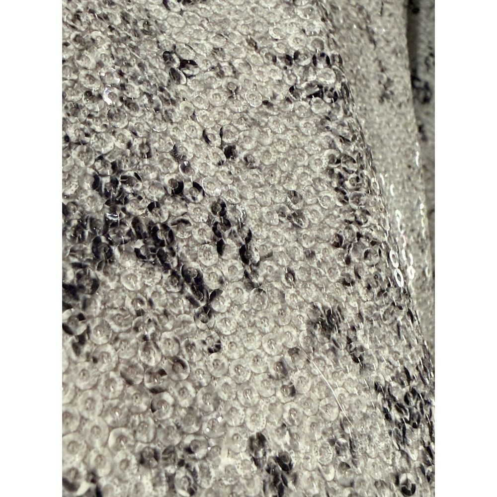 Thirty Four Seven Wmns P/Med Snake Print Sequin Sweatshirt Sweater Edgy Moto‎ - Picture 4 of 5